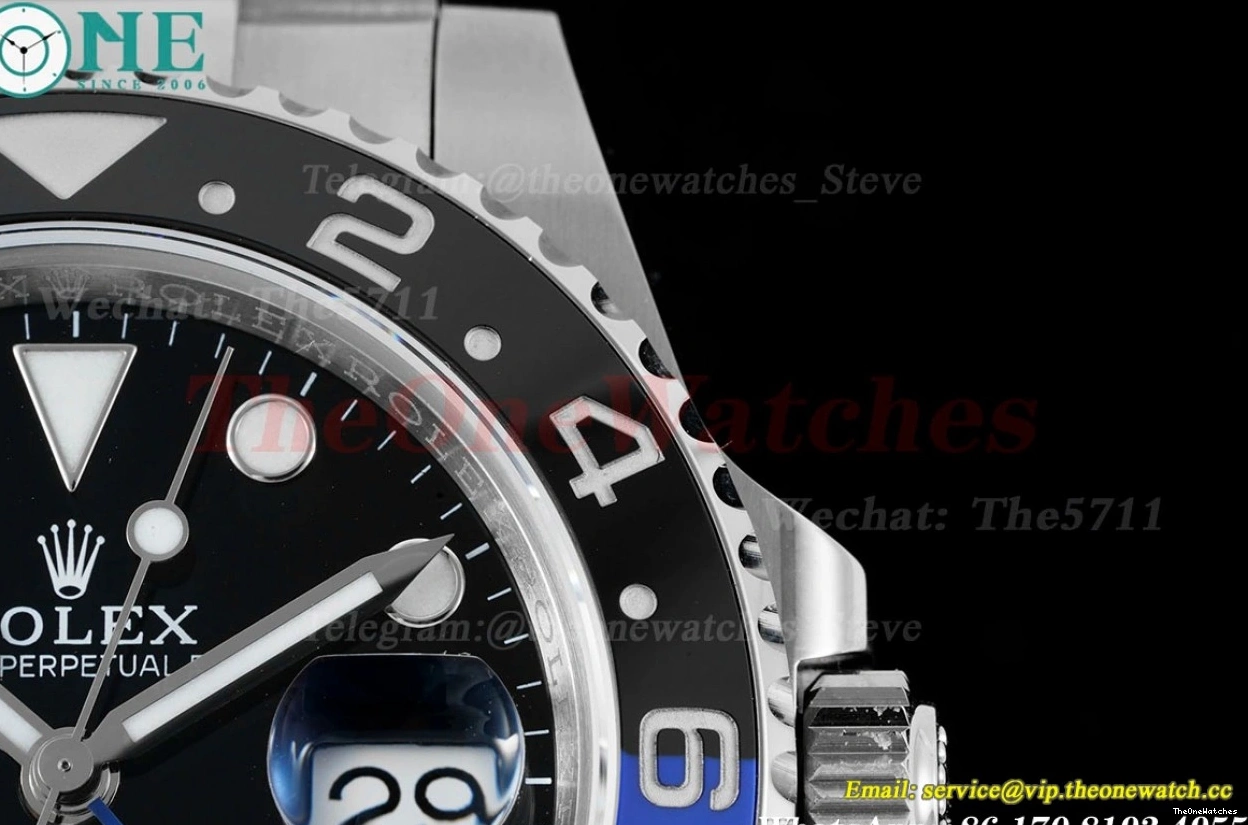 Master King GMT 904L 126710 VR3186 Oys BLNR SS CHS Dial Black II SS 0414